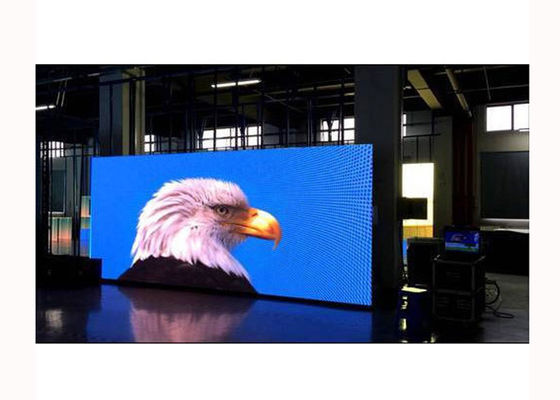 Επίδειξη των μαύρων P6 εσωτερικών πλήρων οδηγήσεων χρώματος SMD φωτεινότητα λευκότητας 900 - 1500 ψειρών