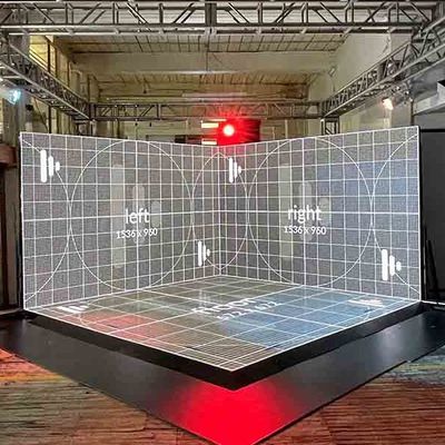 Studio Unreal Engine Immersive Stage HD Led Display P2.6 3D XR VR Παραγωγή ταινιών