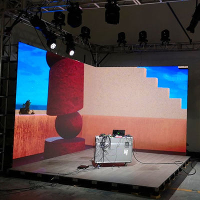 P1.57 P1.87 P2.5 Καθηλωτική οθόνη LED Τεχνολογία χαμηλής φωτεινότητας και υψηλού γκρι