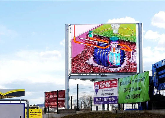 Υπαίθριο P10mm καθόρισε την εγκατάσταση 800x1200mm επίδειξη των αδιάβροχων αργιλίου οδηγήσεων γραφείου για την εξωτερική οδηγημένη οδός επίδειξη