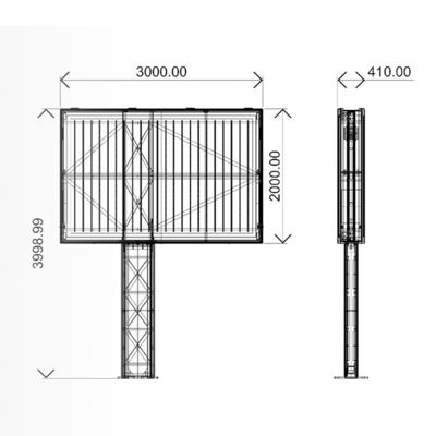 Πλήρης χρώμα p3 p4 p5 p6 LED οθόνη αδιάβροχη ψηφιακή οθόνη εξωτερική διαφήμιση LED πινακίδες