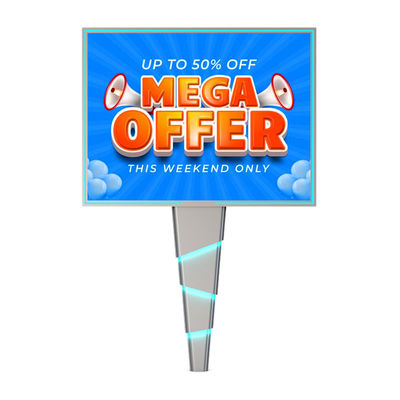 Εύκολη εγκατάσταση 8000nits IP65 p6 ατσάλινο LED διαφημιστικό πινακίδιο εξωτερικής διαφήμισης