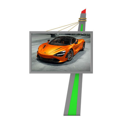 P6 εξατομικευμένη υψηλής φωτεινότητας IP65 αδιάβροχο χάλυβα ψηφιακή οθόνη εξωτερικού LED πινακίδας