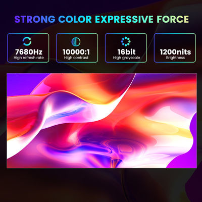 Εσωτερική σταθερή οθόνη LED 500x250/750x250/1000x250mm, Αλουμινένιο ντουλάπι, 1200nits φωτεινότητα, P1.56 P1.95 P2.5 P2.6 P2.9 P3.91 για εμπορικές οθόνες