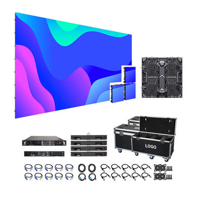 P3.91 Εικονική οθόνη LED με συχνότητα αλλαγής καρέ 50/60hz και φωτεινότητα 800cd/m2