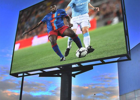 Η επίδειξη των υπαίθριων πλήρων οδηγήσεων χρώματος 1R1G1B P8mm χαμηλής ισχύος στεγανοποιεί 100000 ώρες