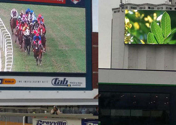 Οθόνη των RGB υπαίθριων SMD των άνευ ραφής μπροστινών οδηγήσεων συντήρησης οδηγήσεων επίδειξης P10