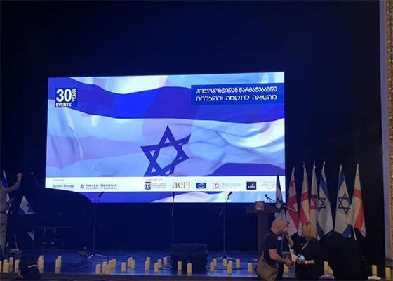 Εσωτερική επίδειξη 900 διαφήμισης οθόνη σκηνικού σκηνικού των οδηγήσεων φωτεινότητας ψειρών