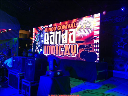 Πίνακας επιτροπής επίδειξης των οδηγήσεων SMD2020 1100nits P2.6 για το σκηνικό ενοίκιο