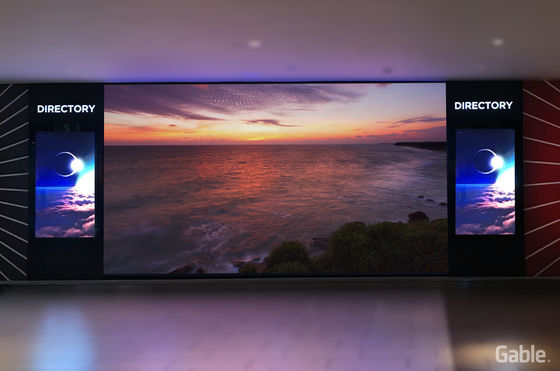 πλήρες οδηγημένο χρώμα γραφείο χάλυβα σιδήρου πινάκων διαφημίσεων 290W/m2 5500cd/m2 P10