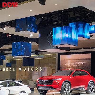 Προσαρμοσμένος εσωτερικός χώρος Led Magic Cube P2,5mm, Οθόνη Led Cube με οθόνη βίντεο