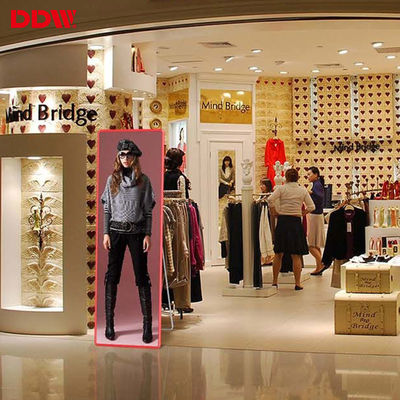 Ψηφιακή διαφήμιση βίντεο LED καθρέφτης οθόνη εσωτερικού χώρου εξαιρετικά λεπτή φορητή P1.75 P2 P2.5